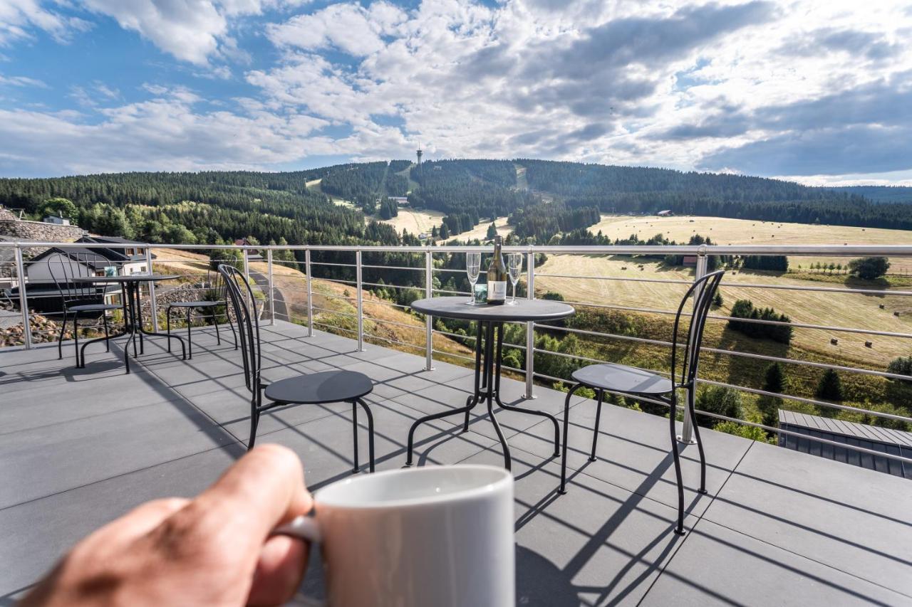 Wellness Villa Klinovec Views Loučná pod Klínovcem 외부 사진